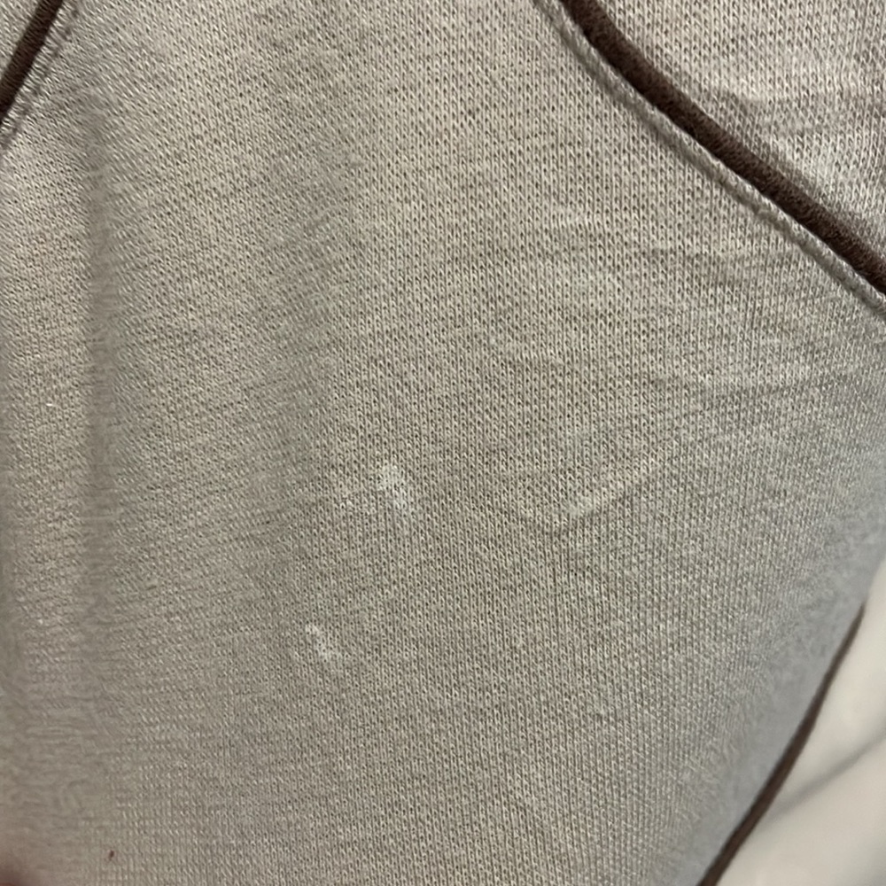 🌷SO  TOP size XL beige and brown color 🌷 - Picture 2 of 7